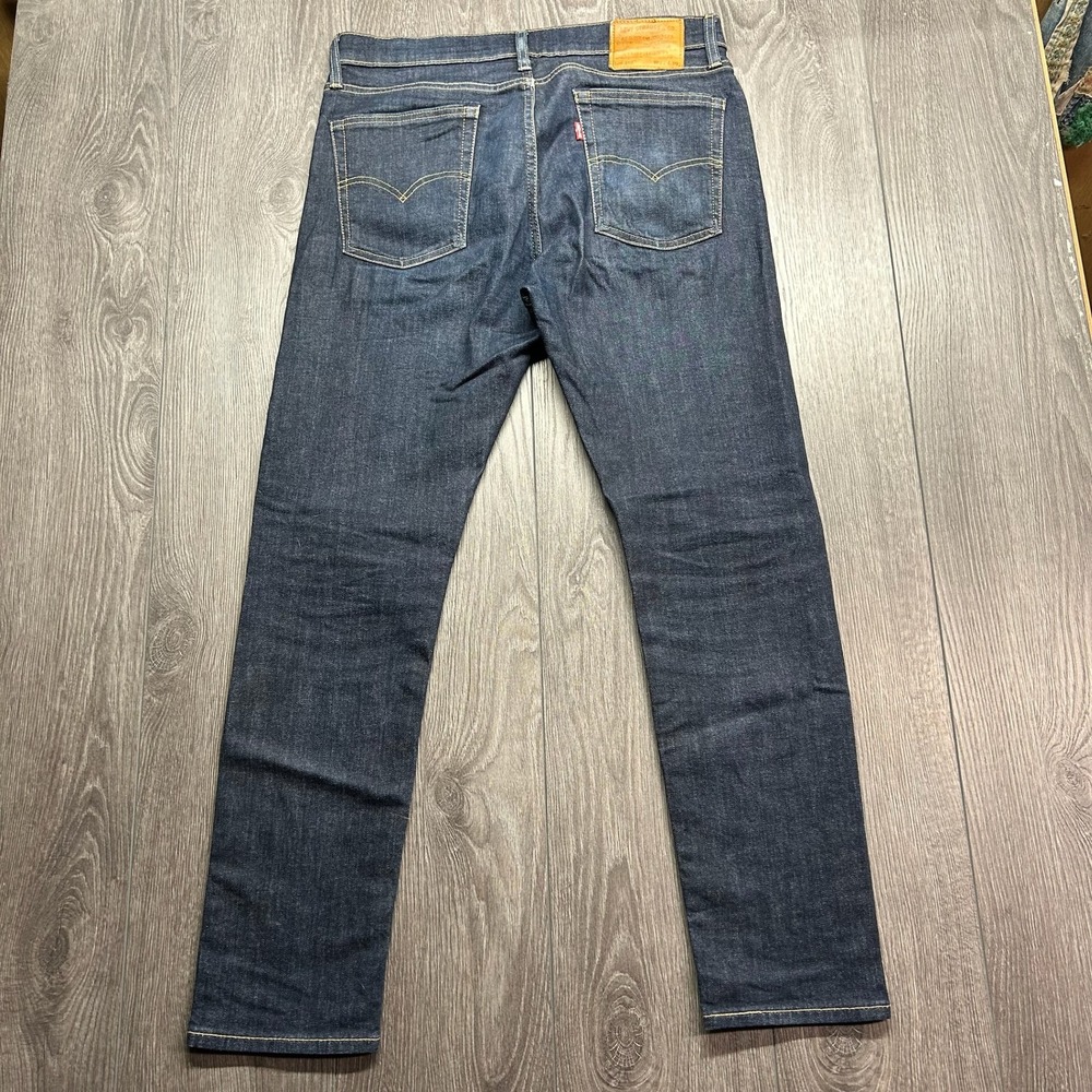 Levis 510 Skinny Fit Jeans Mens 33x29 Dark Wash Blue Denim 05510-0712